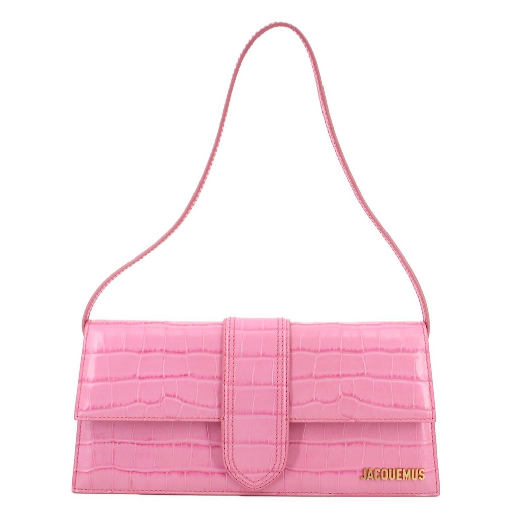 JACQUEMUS BAMBINO LONG SHOULDER BAGS PINK