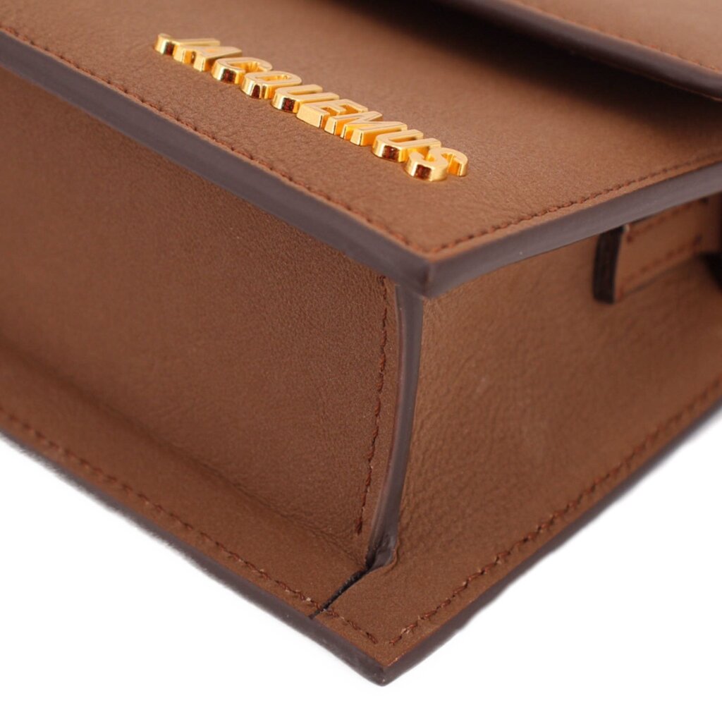 JACQUEMUS BAMBINO LONG SHOULDER BAGS BROWN