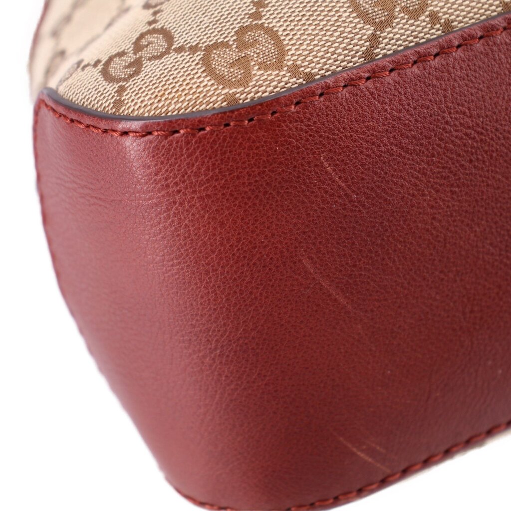 GUCCI GG CANVAS MARRAKECH HOBOS BROWN