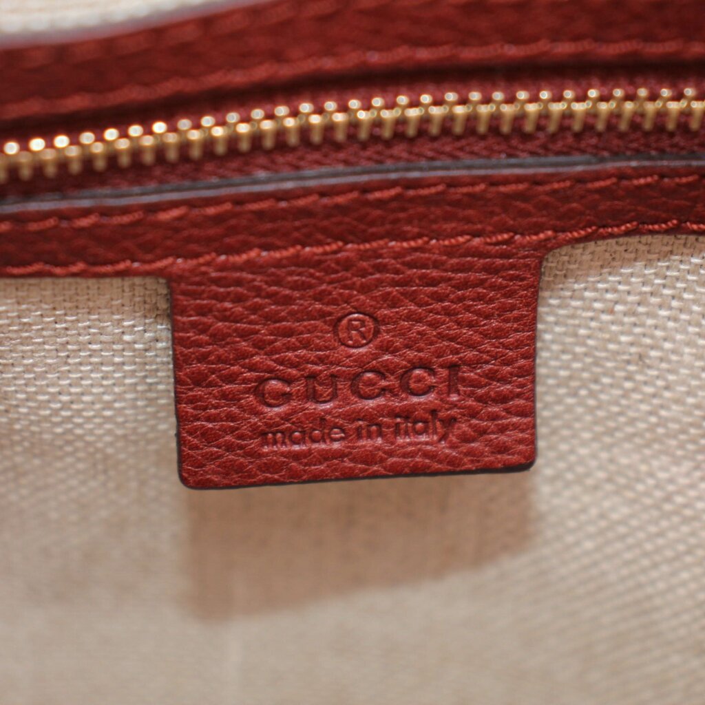 GUCCI GG CANVAS MARRAKECH HOBOS BROWN