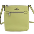 COACH ROWAN MINI FILE CROSSBODYS LIME