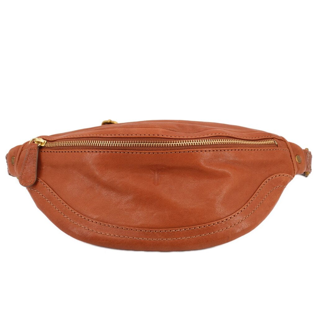 FRYE LEATHER BELT BAGS BROWN