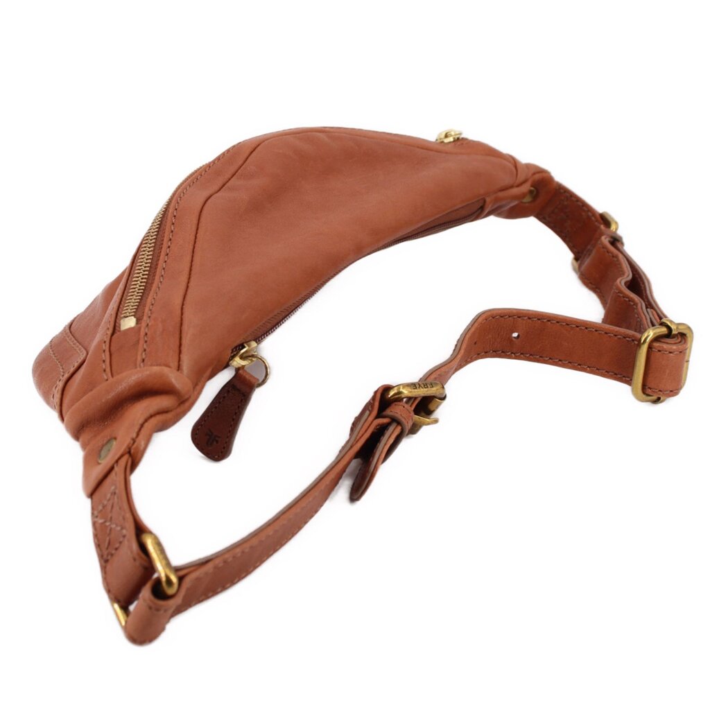 FRYE LEATHER BELT BAGS BROWN