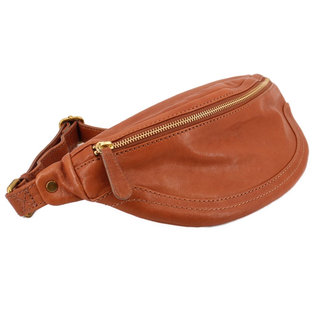 FRYE LEATHER BELT BAGS BROWN