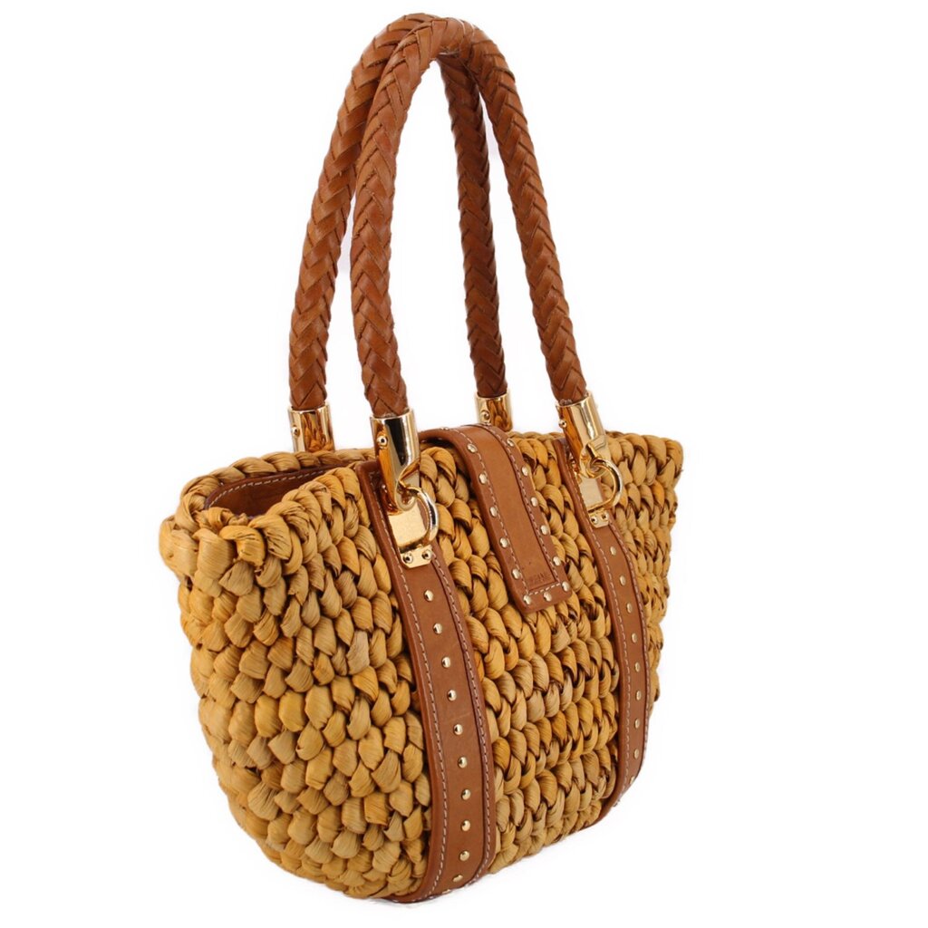 MICHAEL KORS SANTORINI SHOULDER BAGS BROWN