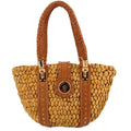 MICHAEL KORS SANTORINI SHOULDER BAGS BROWN