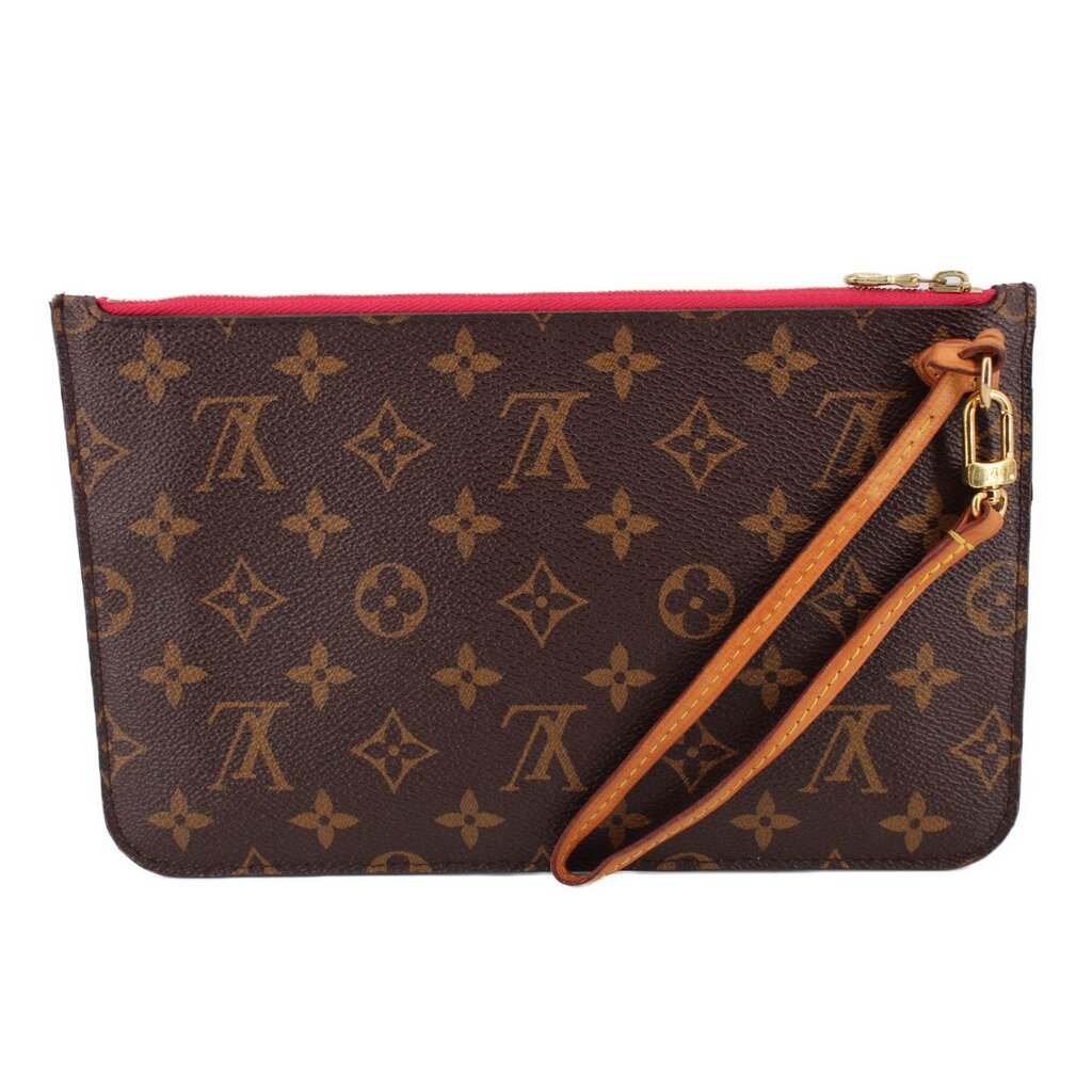 LOUIS VUITTON NEVERFULL POCHETTE POUCHES MONOGRAM