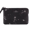 COACH CORNER ZIP POUCHES BLACK/STARS