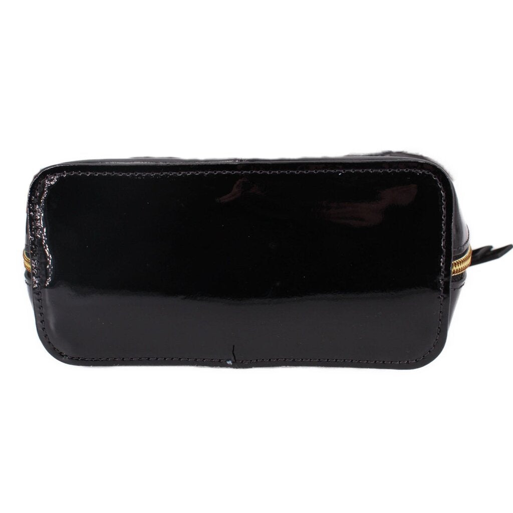 DOONEY & BOURKE TRIXIE BLACK PATENT CROSSBODYS BLACK