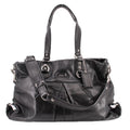 COACH VINTAGE LEATHER ASHLEY SATCHELS BLACK