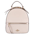 COACH JORDYN SIGNATURE CANVAS BACKPACKS WHITE