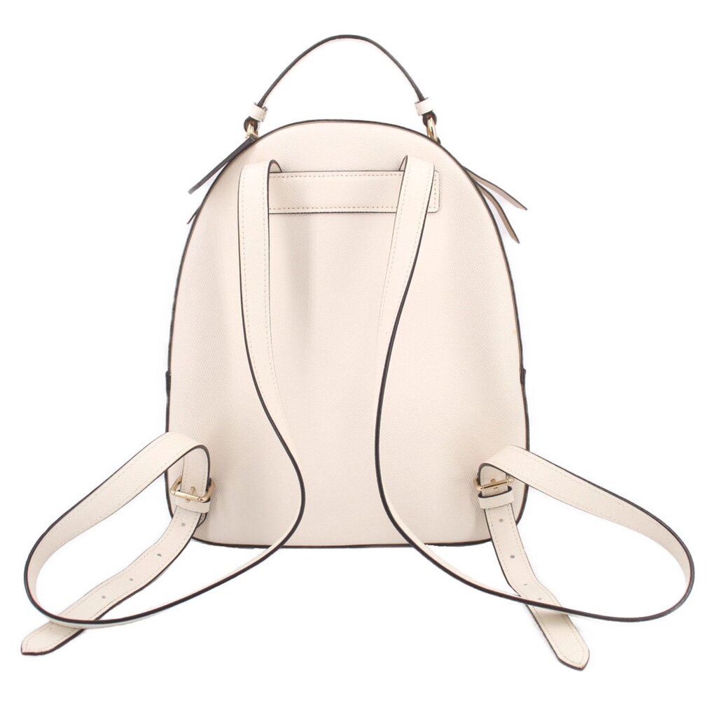 COACH JORDYN SIGNATURE CANVAS BACKPACKS WHITE