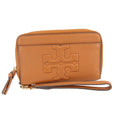 TORY BURCH BOMBE-T WRISTLET WALLETS BROWN