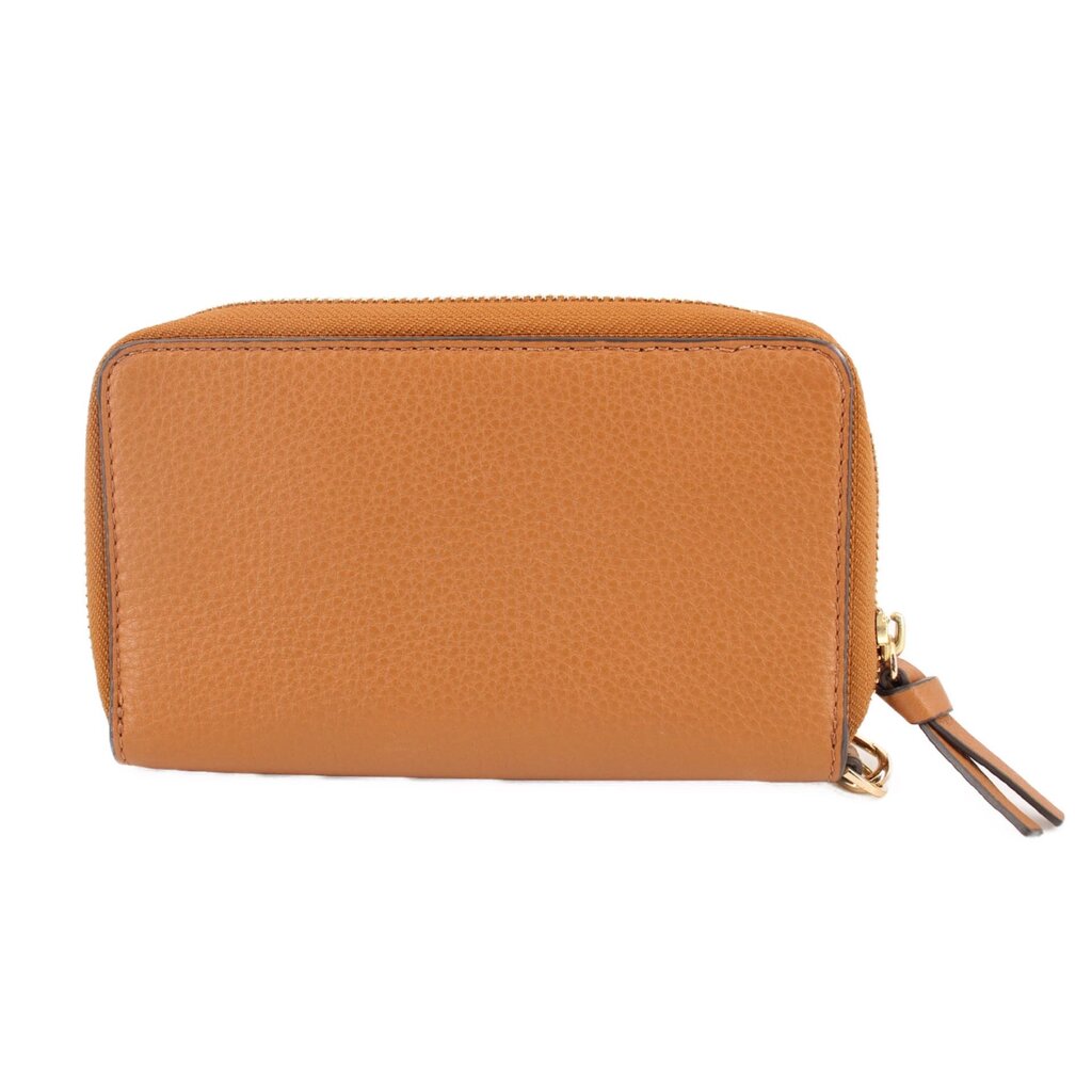 TORY BURCH BOMBE-T WRISTLET WALLETS BROWN