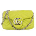 GUCCI MARMONT MINI CROSSBODYS LIME