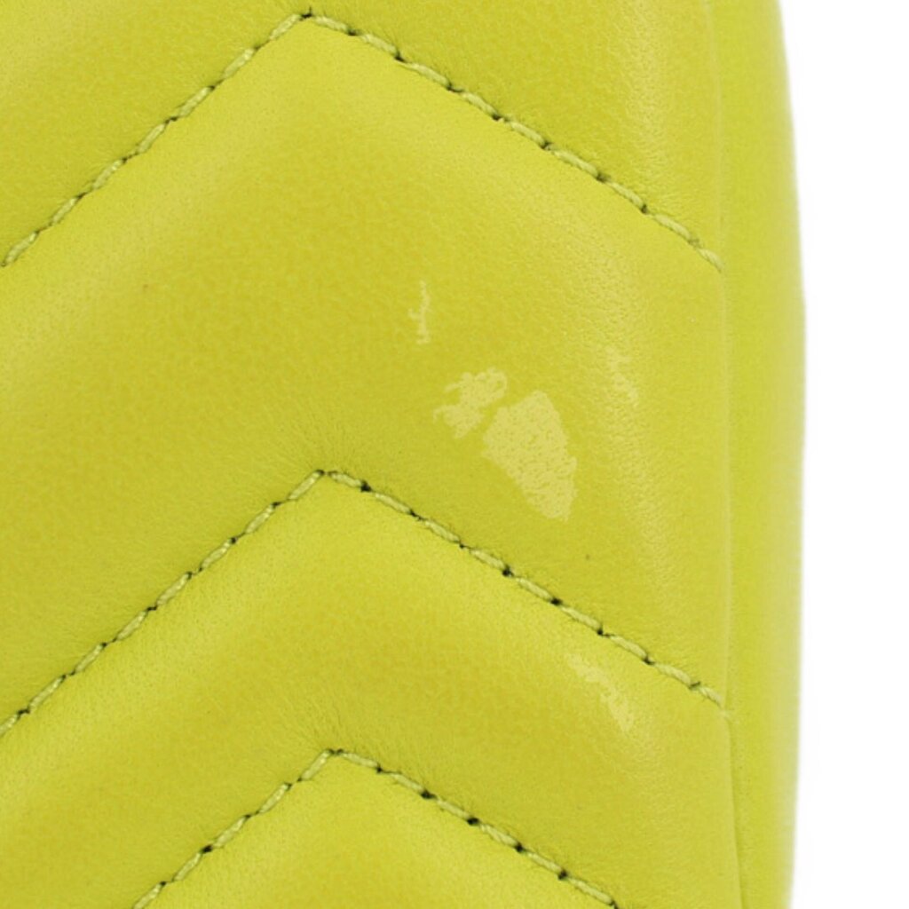 GUCCI MARMONT MINI CROSSBODYS LIME