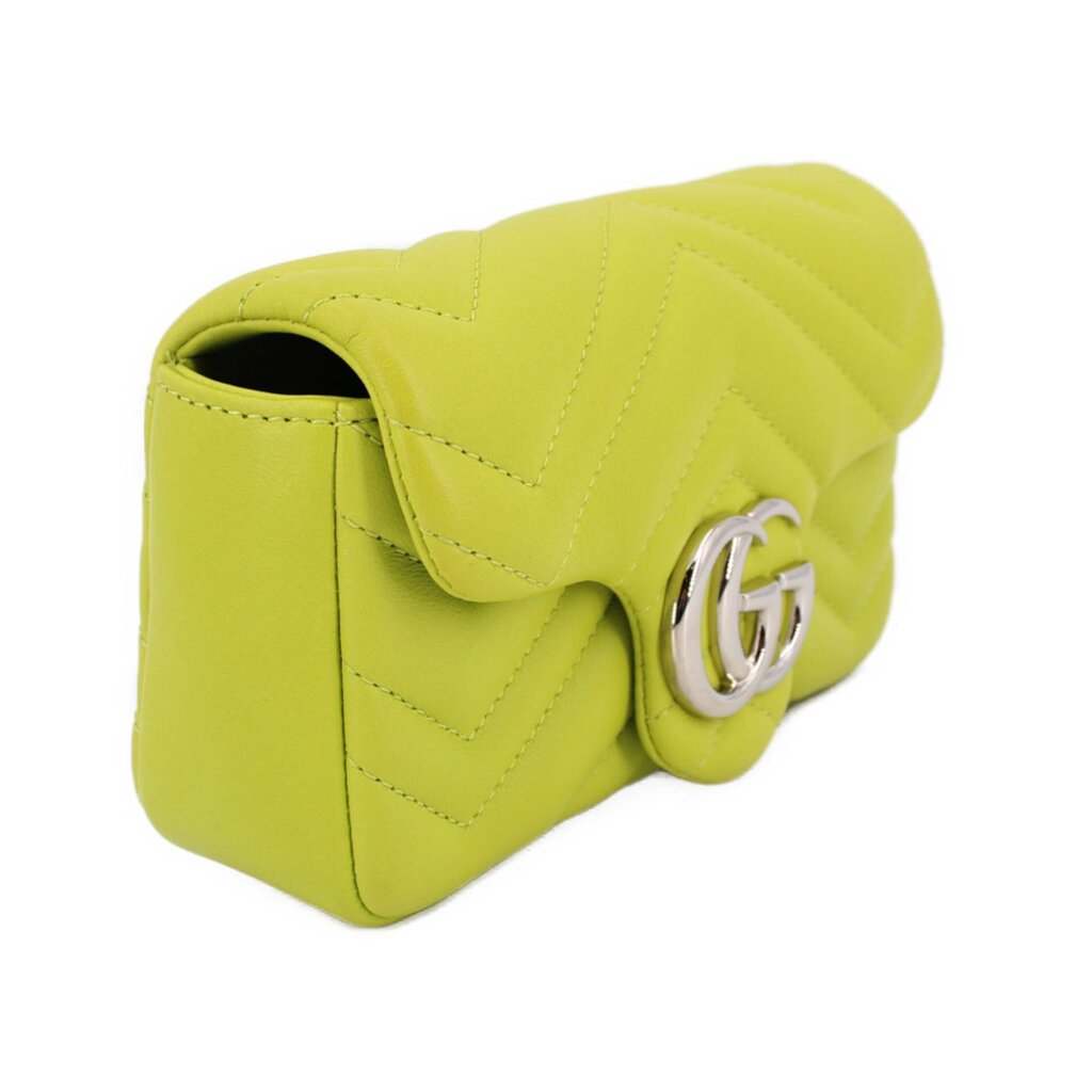 GUCCI MARMONT MINI CROSSBODYS LIME