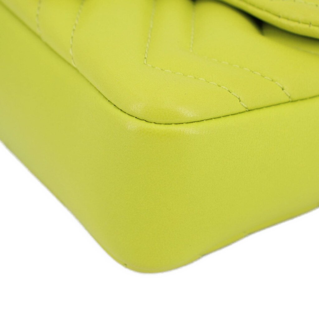 GUCCI MARMONT MINI CROSSBODYS LIME