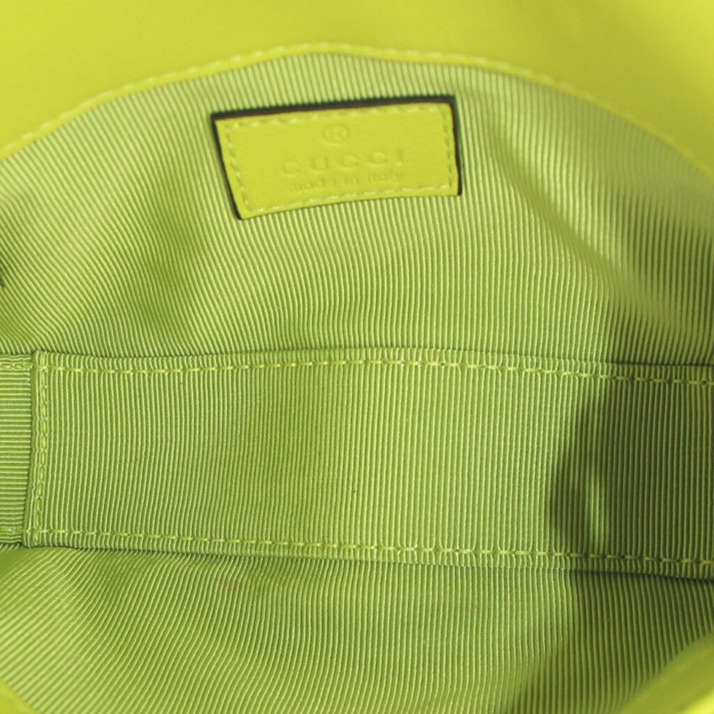 GUCCI MARMONT MINI CROSSBODYS LIME