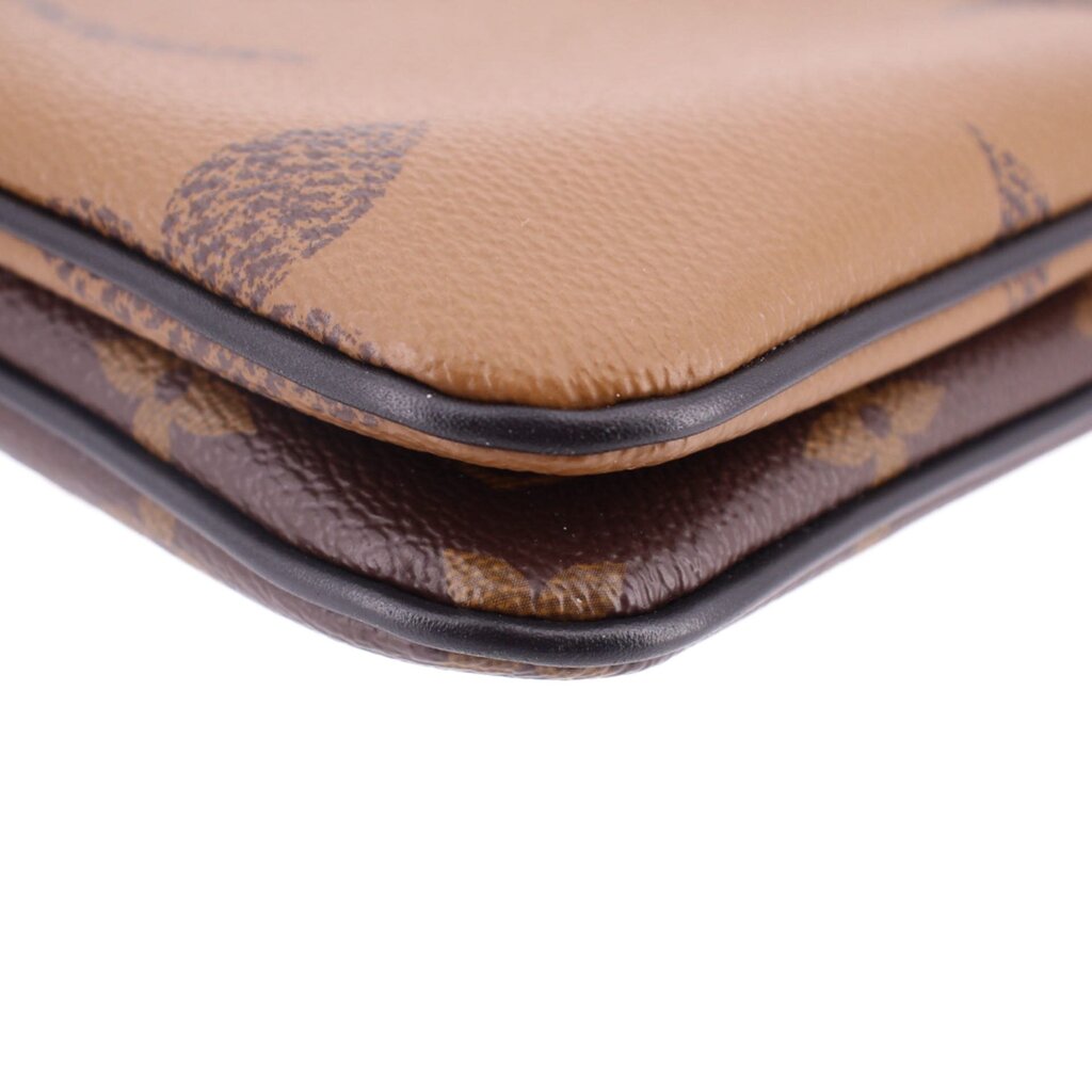 LOUIS VUITTON DOUBLE ZIP POCHETTE CROSSBODYS MONOGRAM