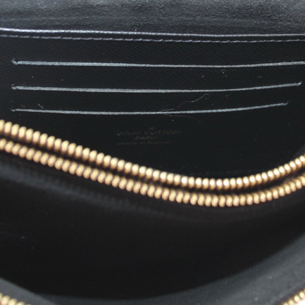 LOUIS VUITTON DOUBLE ZIP POCHETTE CROSSBODYS MONOGRAM