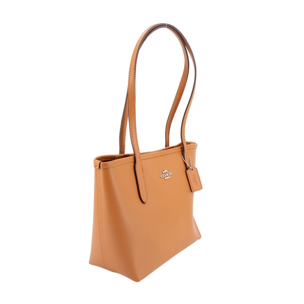 COACH SMALL CITY TOTES TAN