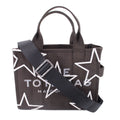 MARC JACOBS STAR CANVAS TOTES BLACK