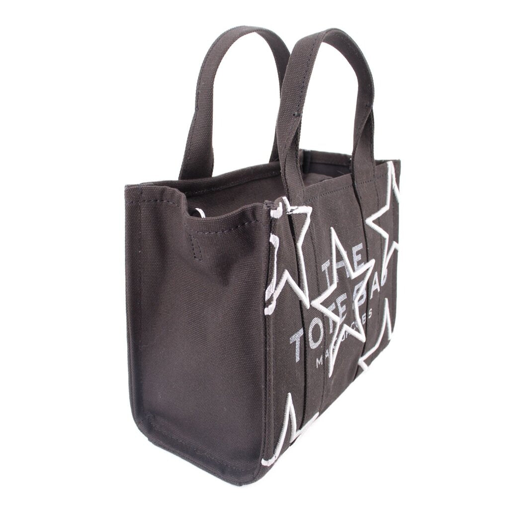 MARC JACOBS STAR CANVAS TOTES BLACK