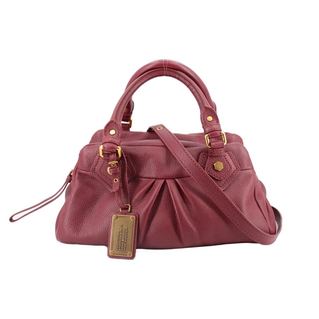 MARC JACOBS Q BABY GROVEE SATCHELS MAROON