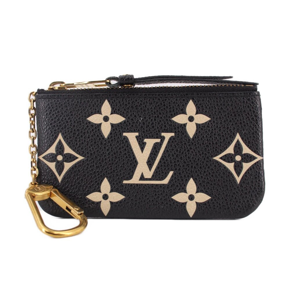 LOUIS VUITTON KEY POUCH WALLETS BLACK