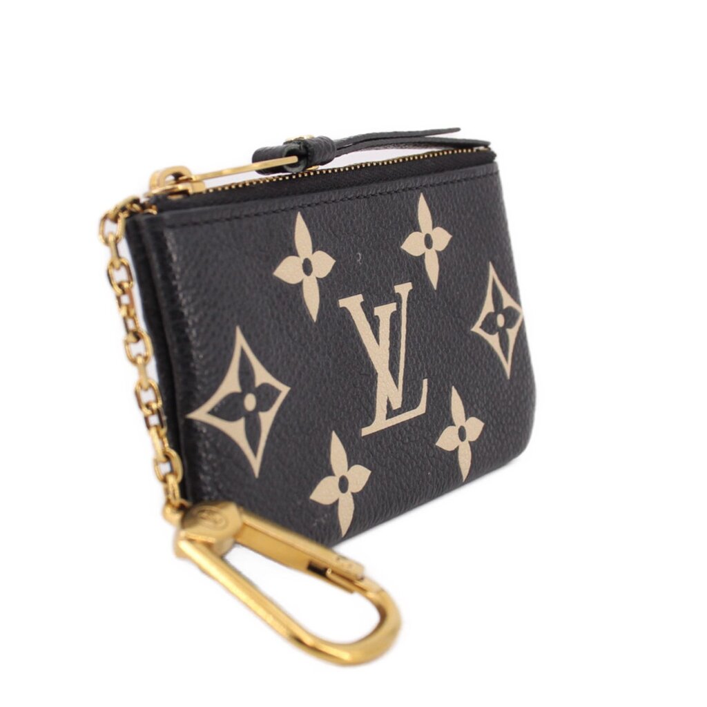 LOUIS VUITTON KEY POUCH WALLETS BLACK
