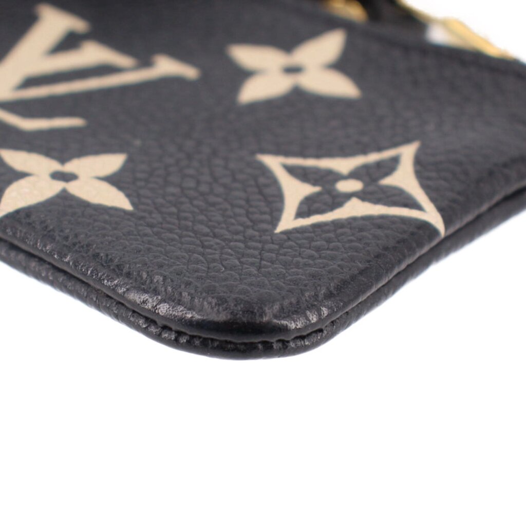 LOUIS VUITTON KEY POUCH WALLETS BLACK