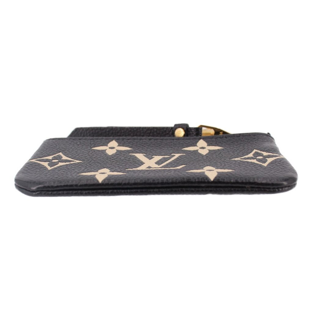 LOUIS VUITTON KEY POUCH WALLETS BLACK