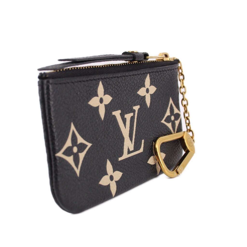 LOUIS VUITTON KEY POUCH WALLETS BLACK