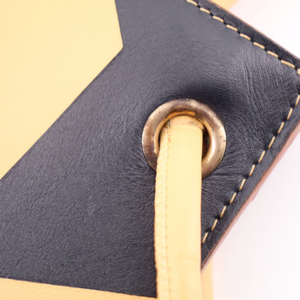 NINA RICCI STAR CHIMARIKO POUCHES BLACK/TAN