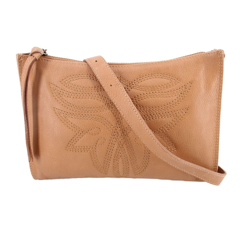 FRYE CHARLENE CROSSBODYS BROWN