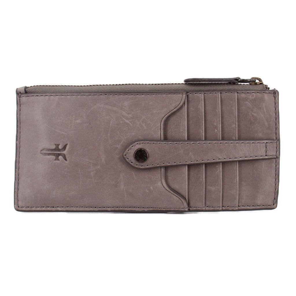 FRYE MELISSA CARD WALLETS GRAY