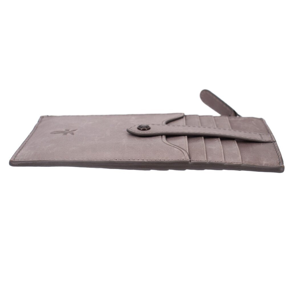 FRYE MELISSA CARD WALLETS GRAY