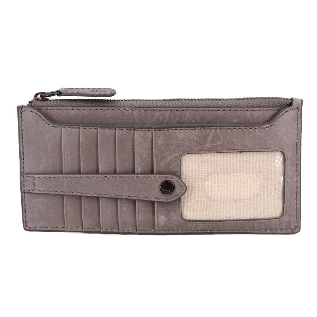 FRYE MELISSA CARD WALLETS GRAY