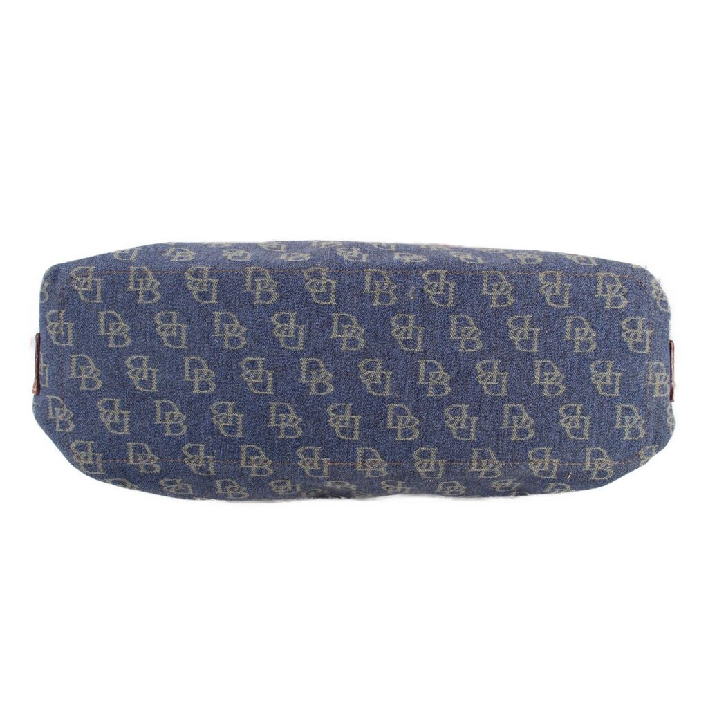 DOONEY & BOURKE VINTAGE DENIM TOTES BLUE