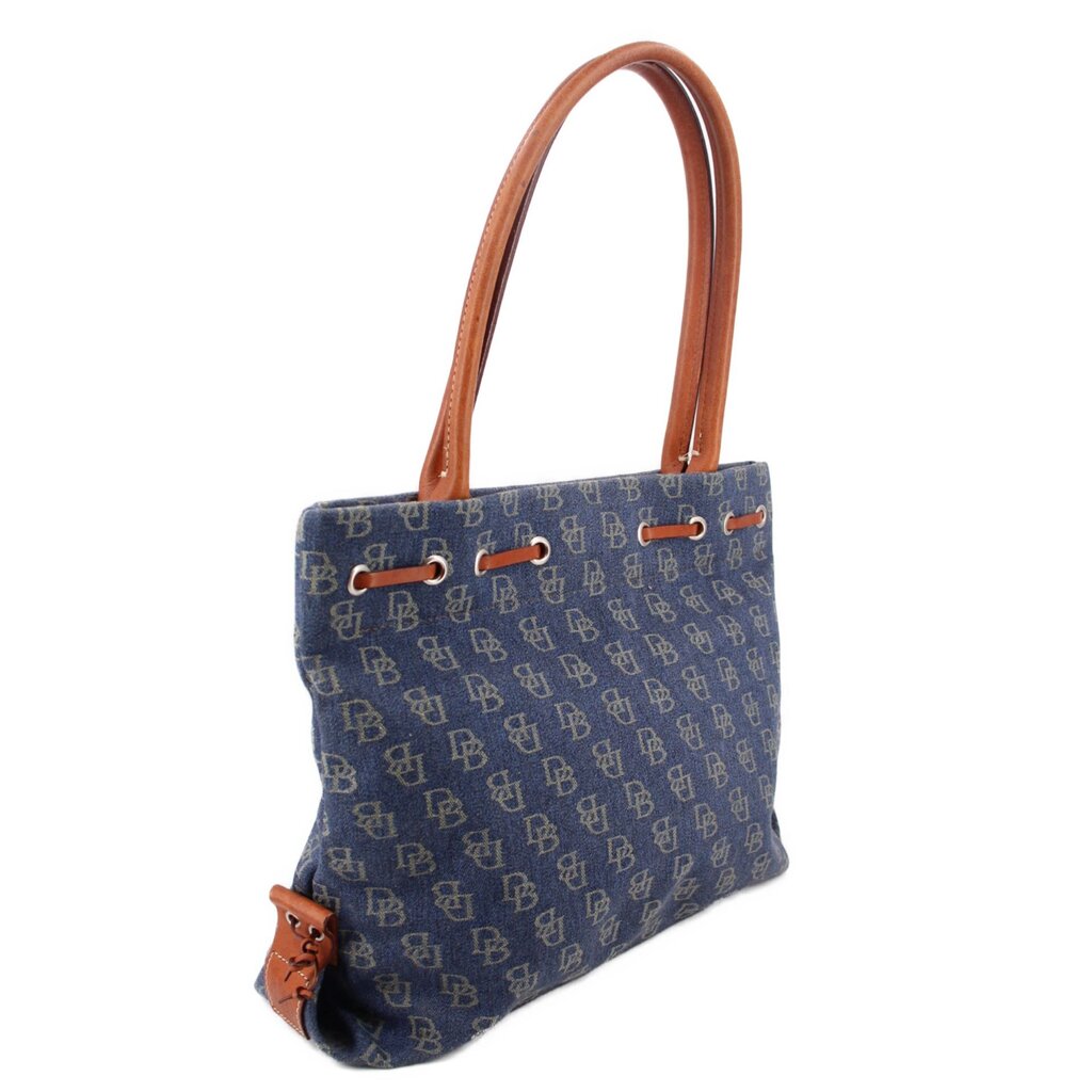 DOONEY & BOURKE VINTAGE DENIM TOTES BLUE