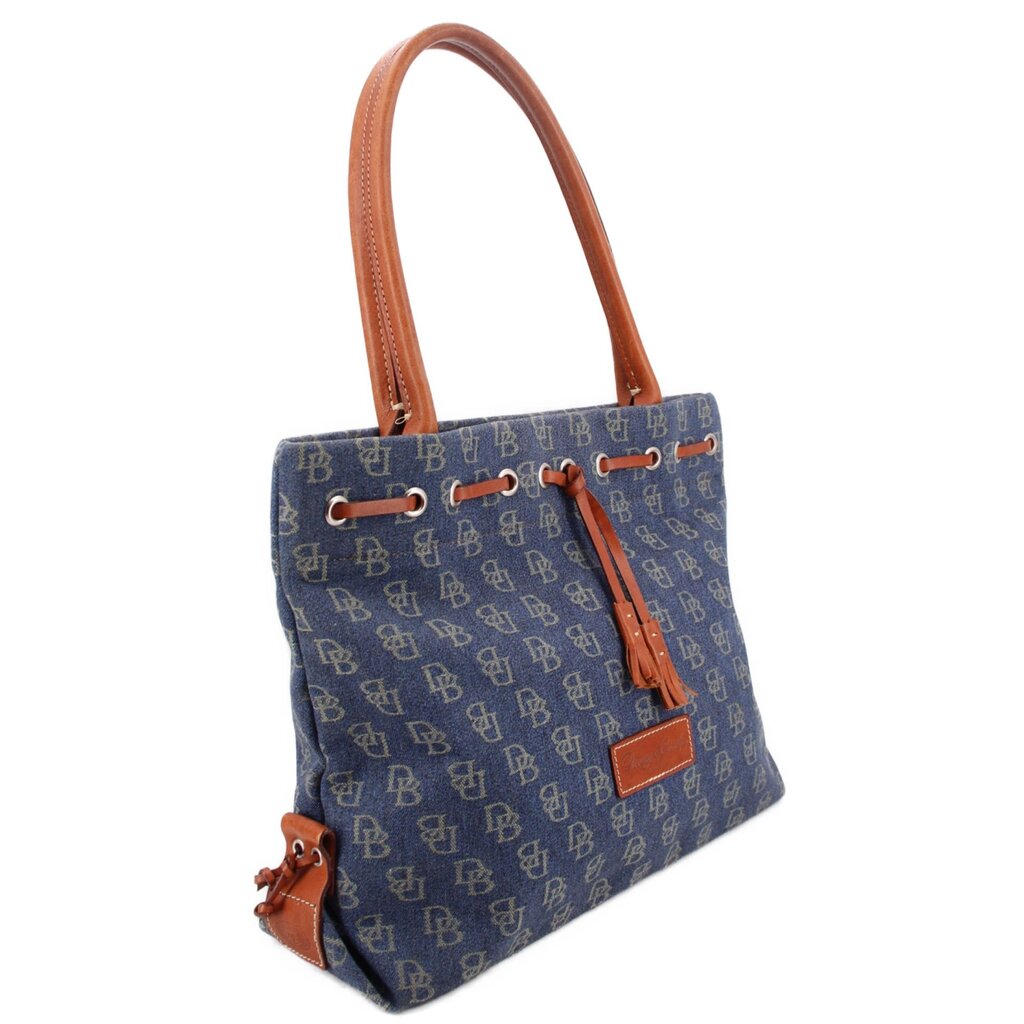DOONEY & BOURKE VINTAGE DENIM TOTES BLUE