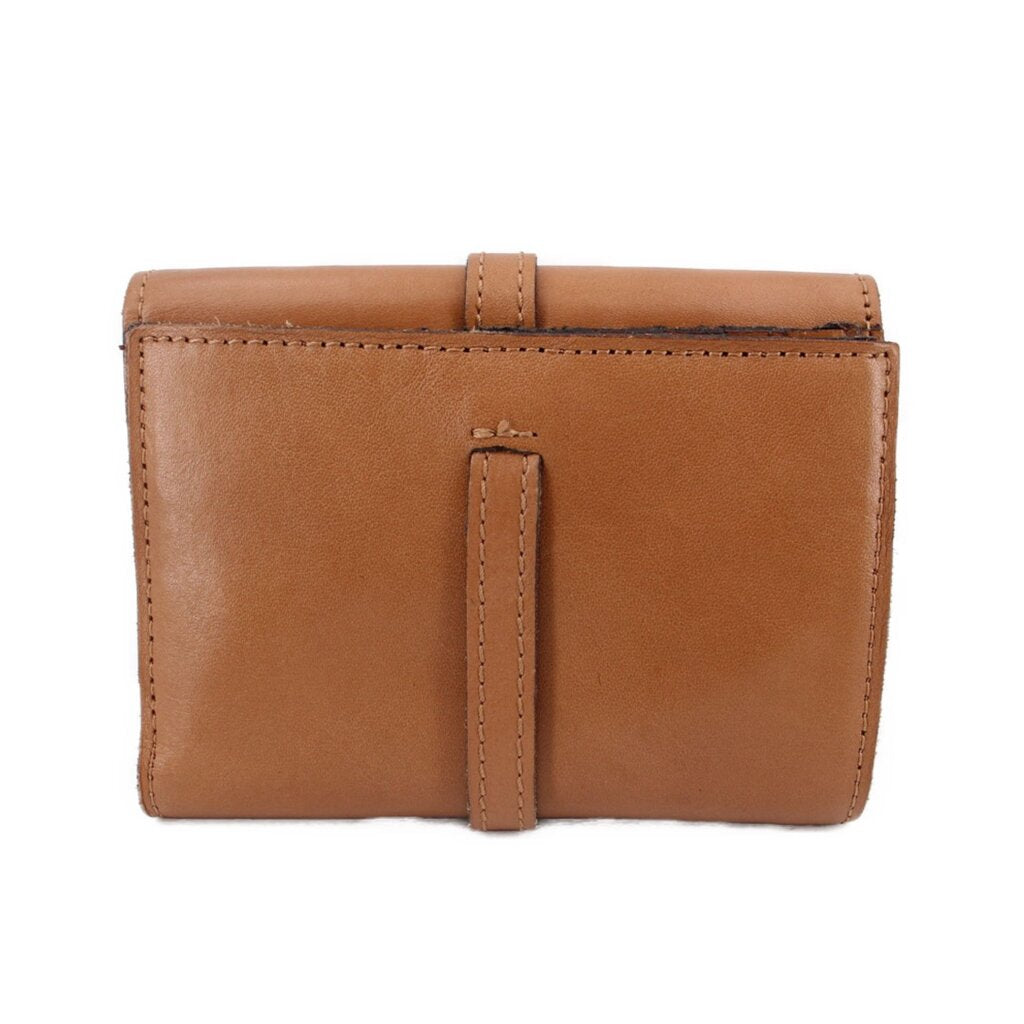 PATRICIA NASH OLMETTA WALLETS TAN