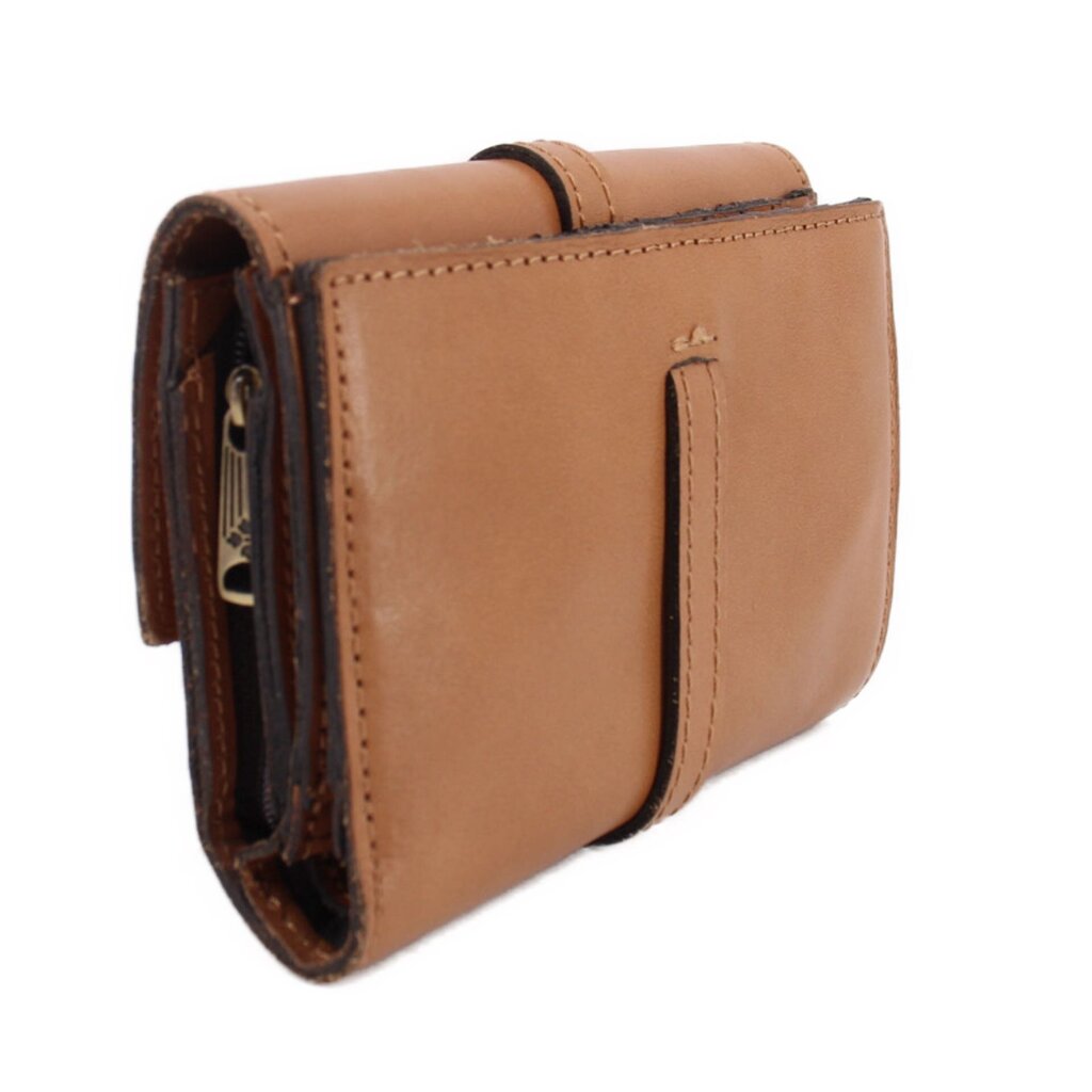 PATRICIA NASH OLMETTA WALLETS TAN