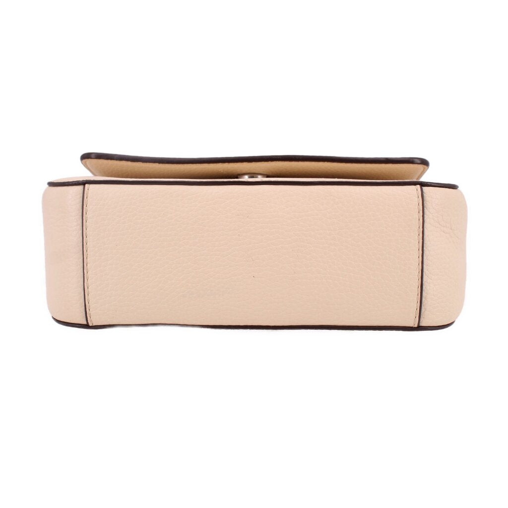 TORY BURCH THEA WEB FLAP CROSSBODYS CREAM
