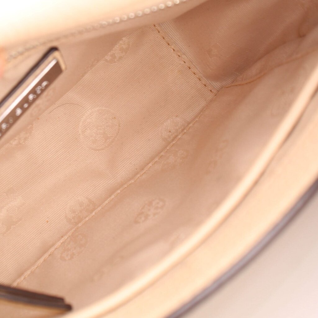 TORY BURCH THEA WEB FLAP CROSSBODYS CREAM