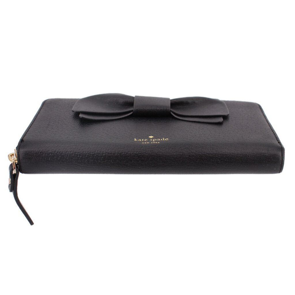KATE SPADE BOW LACEY WALLETS BLACK