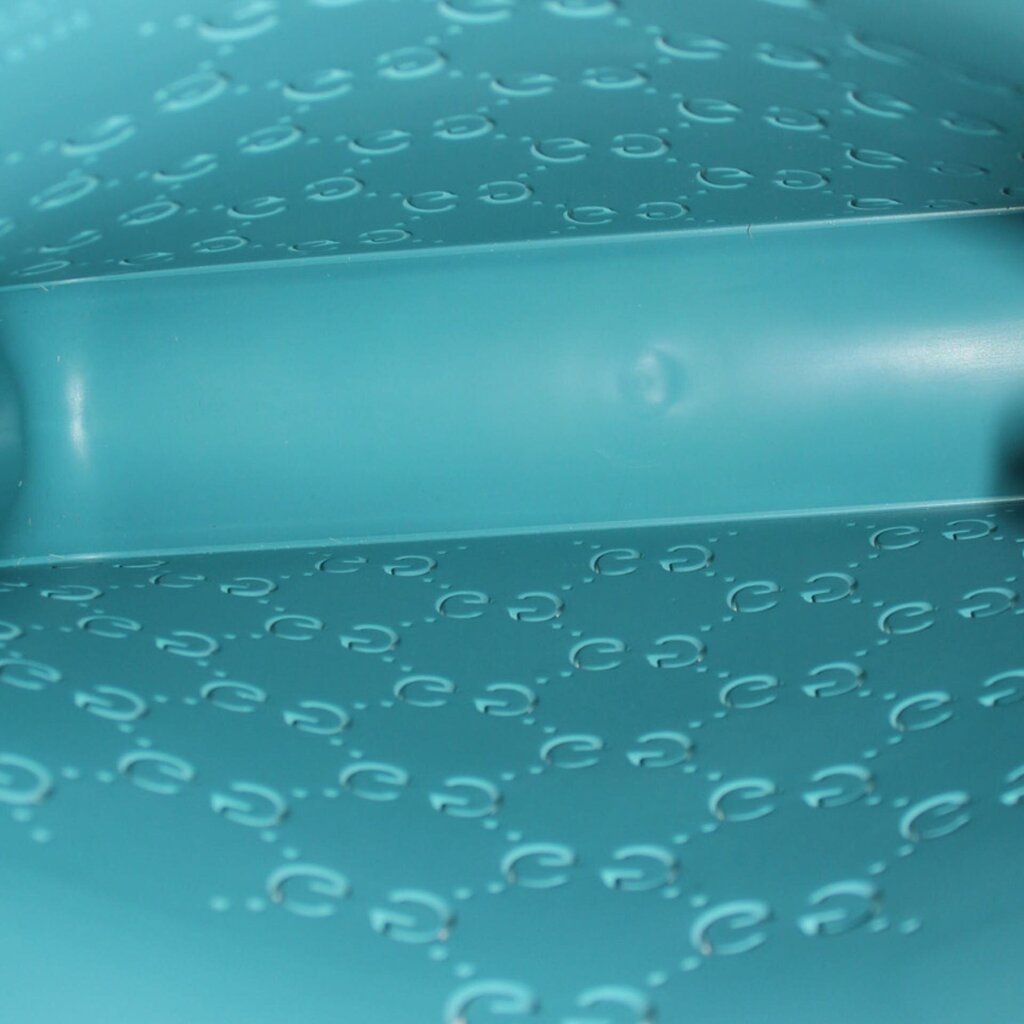 GUCCI KIDS GG SUPREME PERFORATED RUBBER TOTES TEAL