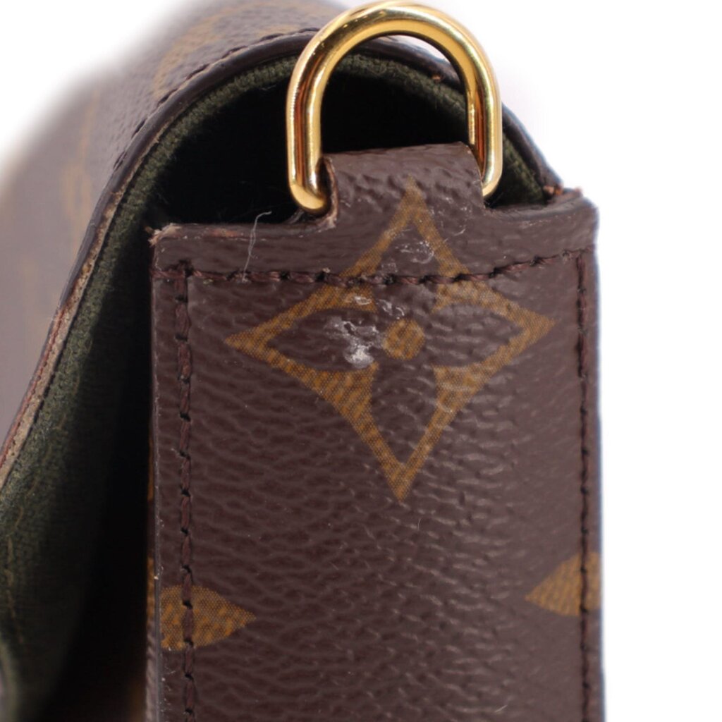 LOUIS VUITTON FELICIE STRAP & GO CROSSBODYS MONOGRAM