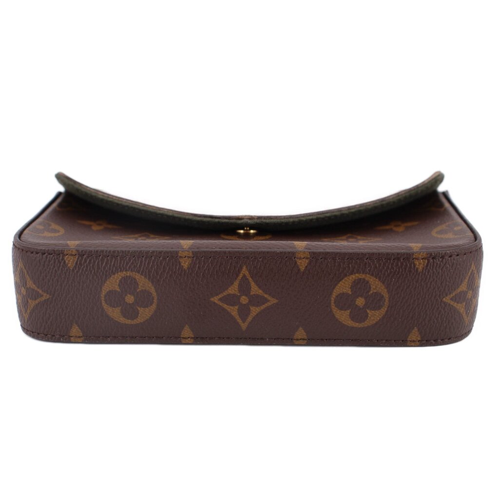LOUIS VUITTON FELICIE STRAP & GO CROSSBODYS MONOGRAM